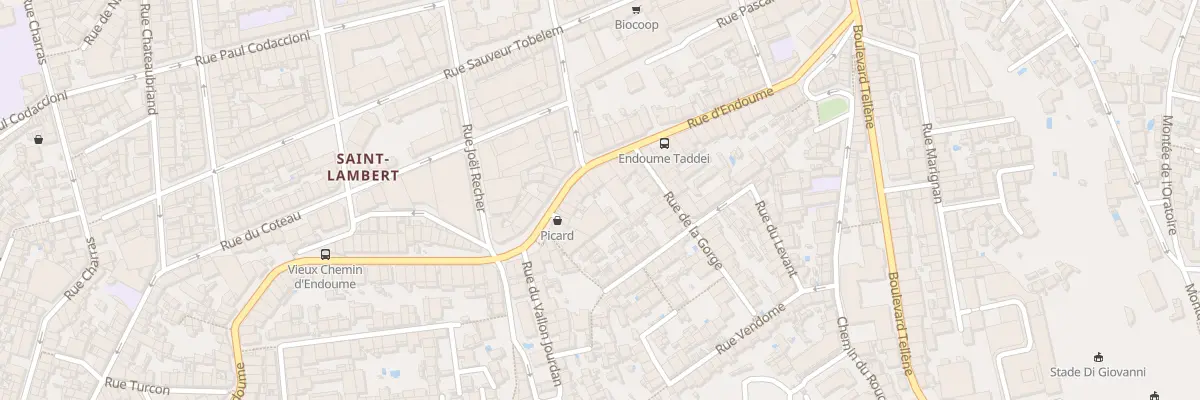 Plan du 111 Rue d’endoume à Marseille 7e Arrondissement