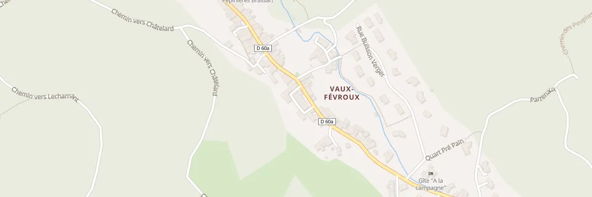 Plan du 46 Rue de la Plantee à Vaux-en-Bugey