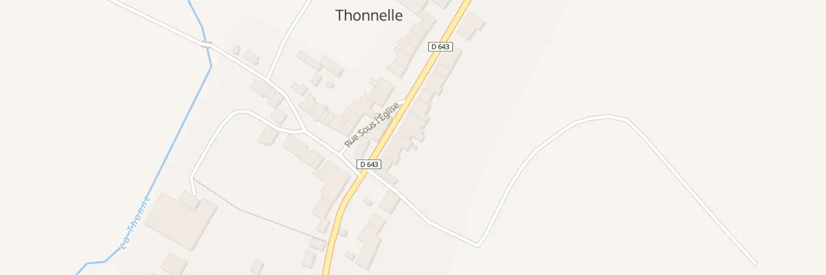 Plan du 12 Rue Henri de Premorel à Thonnelle