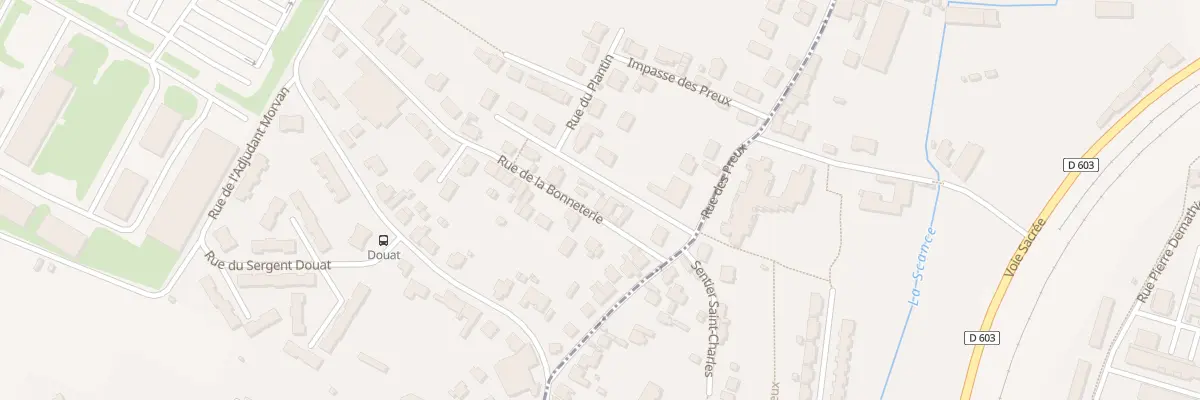 Plan du 21 Rue de la Bonneterie à Thierville-sur-Meuse