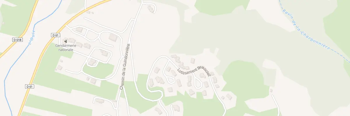 Plan du 5216 Lot Beausoleil à Rémuzat