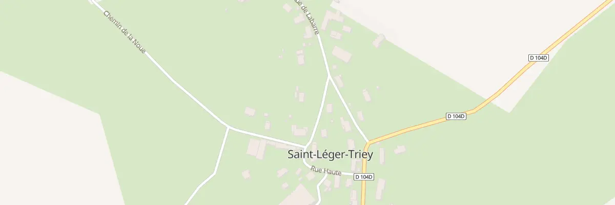 Plan du 15 Rue Haute à Saint-Léger-Triey