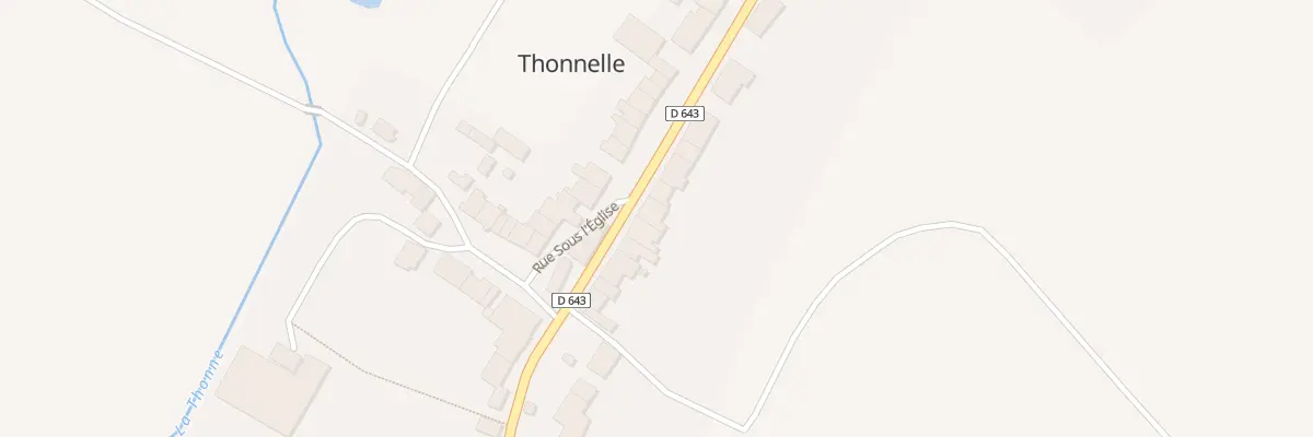 Plan du 16 Rue Henri de Premorel à Thonnelle