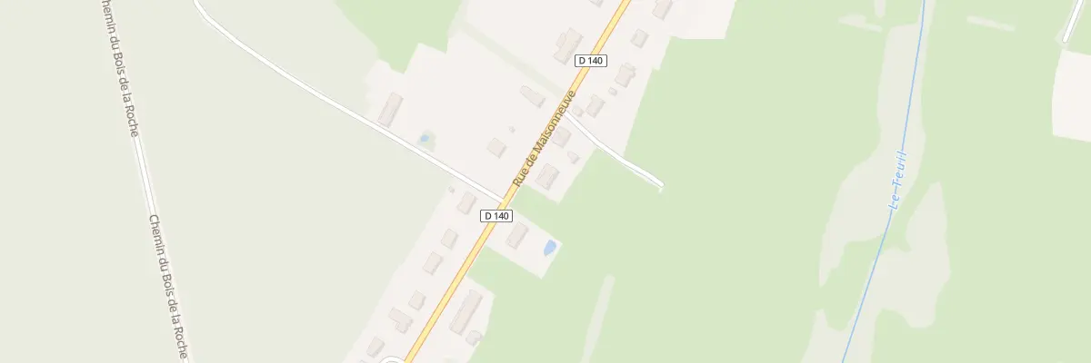 Plan du 477 Rue de Maisonneuve à Saillenard