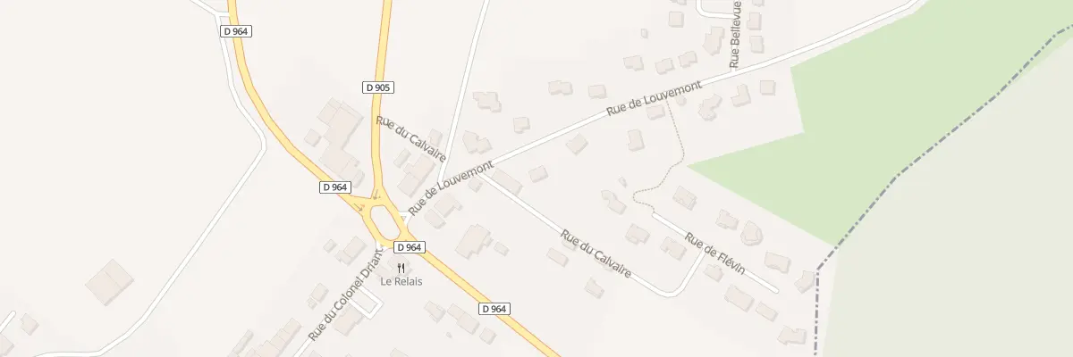 Plan du 9 Rue de Louvemont à Vacherauville