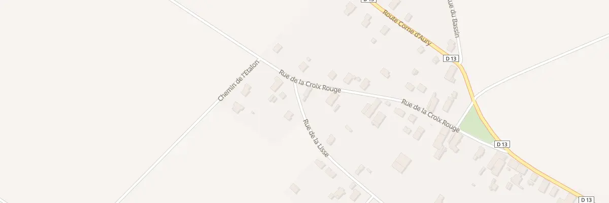 Plan du 17 Rue de la Croix Rouge à Longwy-sur-le-Doubs