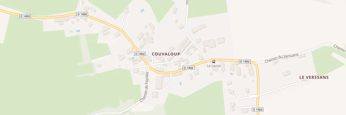 Plan du 5 Che du Meneau à Soleymieu