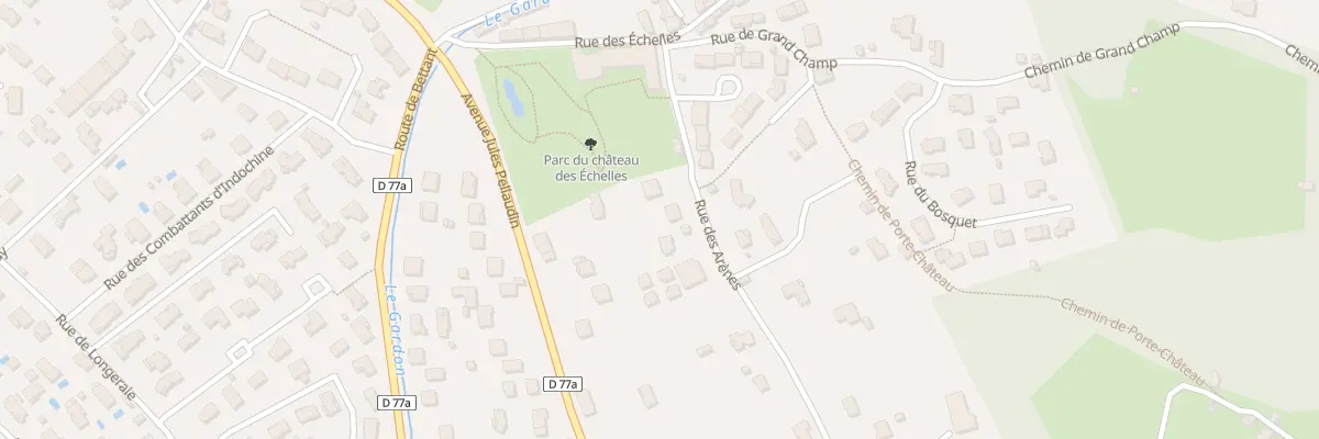 Plan du 22 Rue des Arènes à Ambérieu-en-Bugey