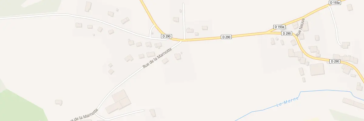 Plan du 1 Rue de la Marnotte à Saints-Geosmes