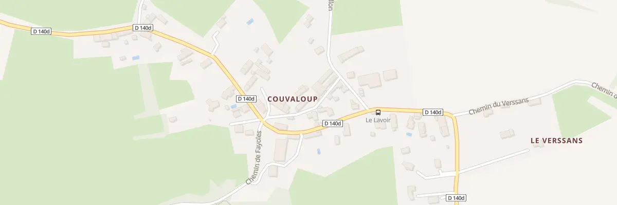 Plan du 7 Che du Meneau à Soleymieu