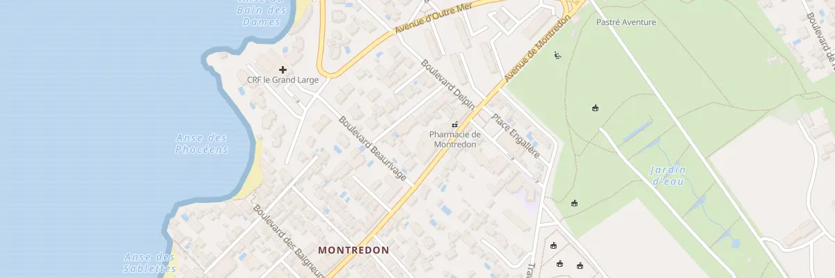 Plan du 16 Av de la Madrague Montredon à Marseille 8e Arrondissement