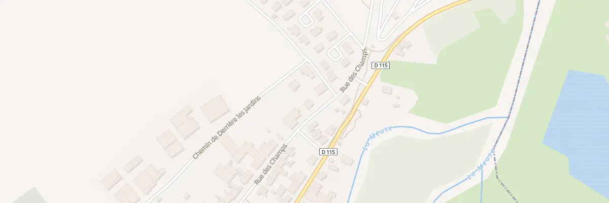 Plan du 39 Rue des Champs à Charny-sur-Meuse