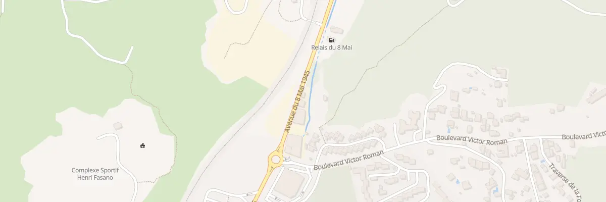 Plan du 38 Rte Nationale à Septèmes-les-Vallons