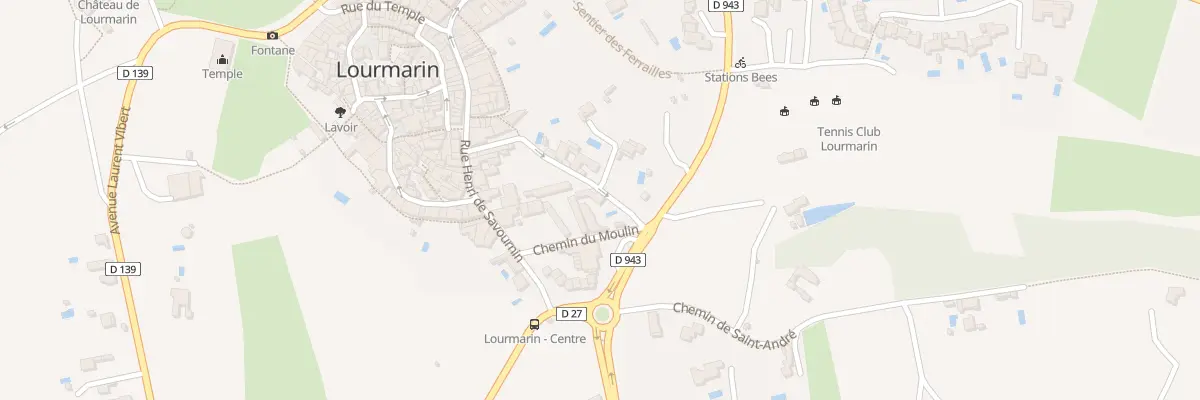 Plan du 5799 Che du Moulin à Lourmarin