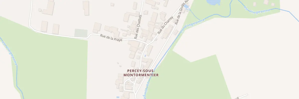 Plan du 6 Rue de l’Abbé Donnot à Cusey