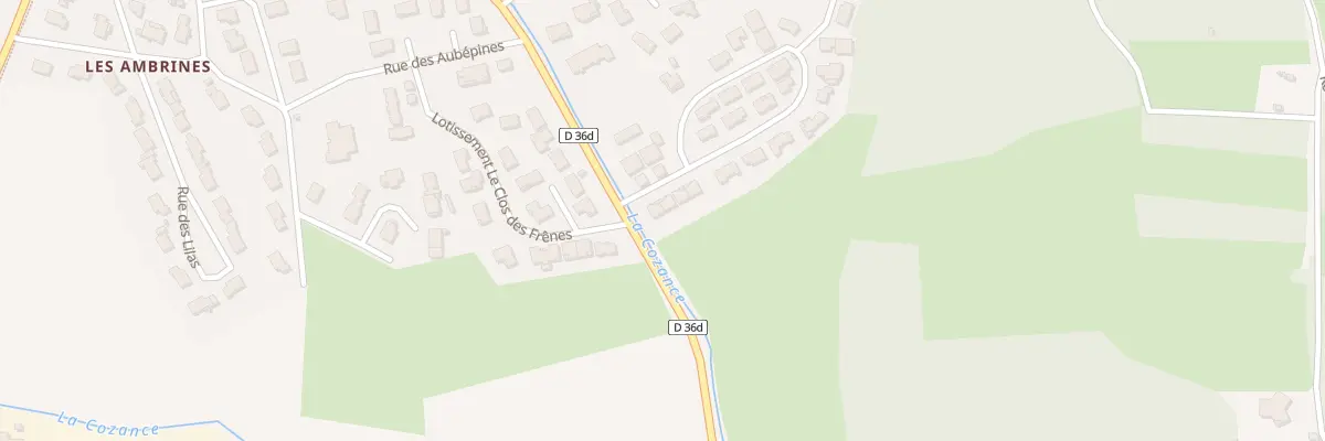 Plan du 2 Lot les Coteaux du Vallon à Ambronay