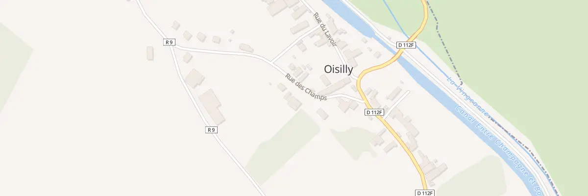 Plan du 7 Rue des Champs à Oisilly