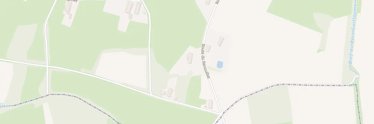 Plan du 262 Rte du Renouillet à Frangy-en-Bresse