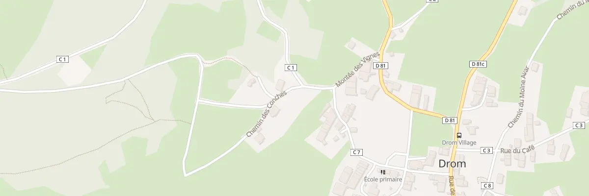Plan du 139 Mte des Vignes à Drom