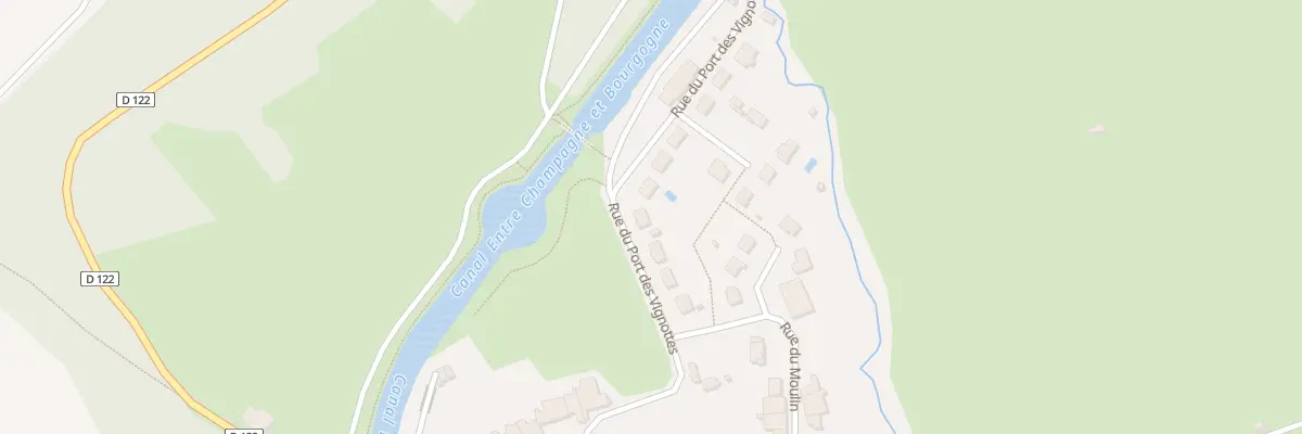 Plan du 12 Rue du Port des Vignottes à Villegusien-le-Lac