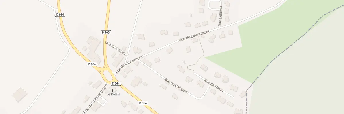 Plan du 11 Rue de Louvemont à Vacherauville