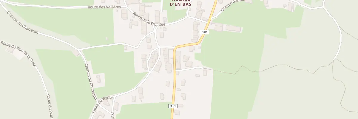 Plan du 5071 Village d’En Bas à Ramasse