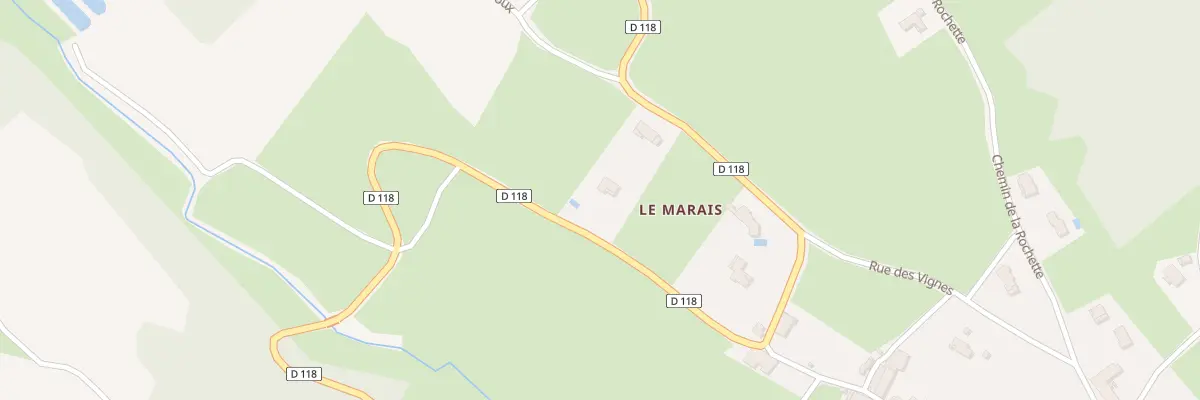 Plan du 160 Rte de la Grange d’Offre à Courmangoux