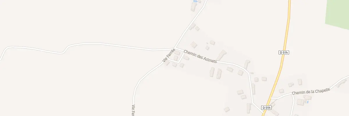 Plan du 27 Che des Azimets à Biol