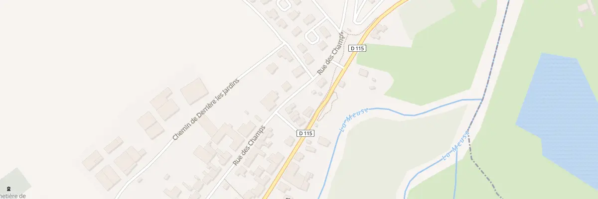 Plan du 2 Rue des Juifs à Charny-sur-Meuse