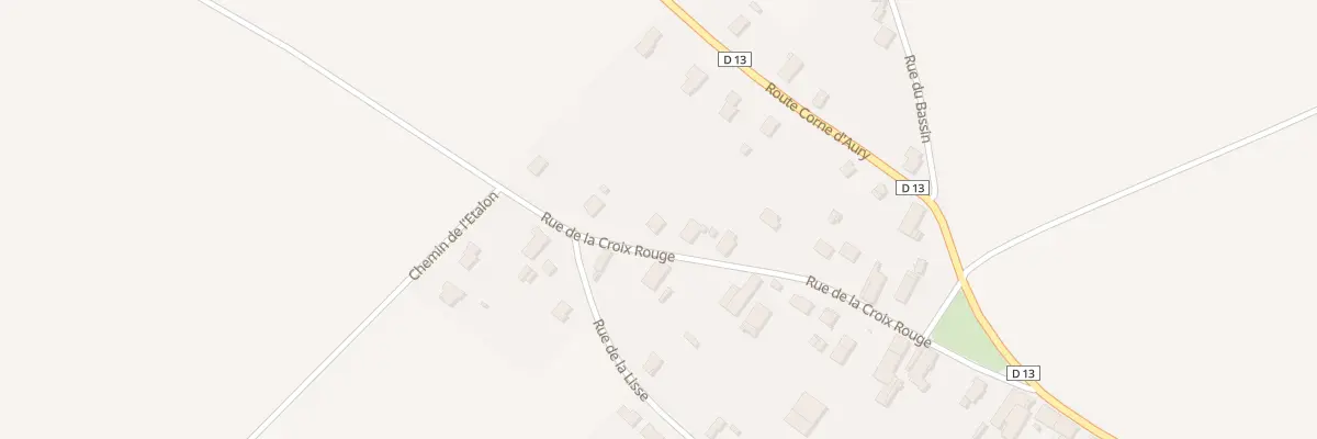 Plan du 10 Rue de la Croix Rouge à Longwy-sur-le-Doubs
