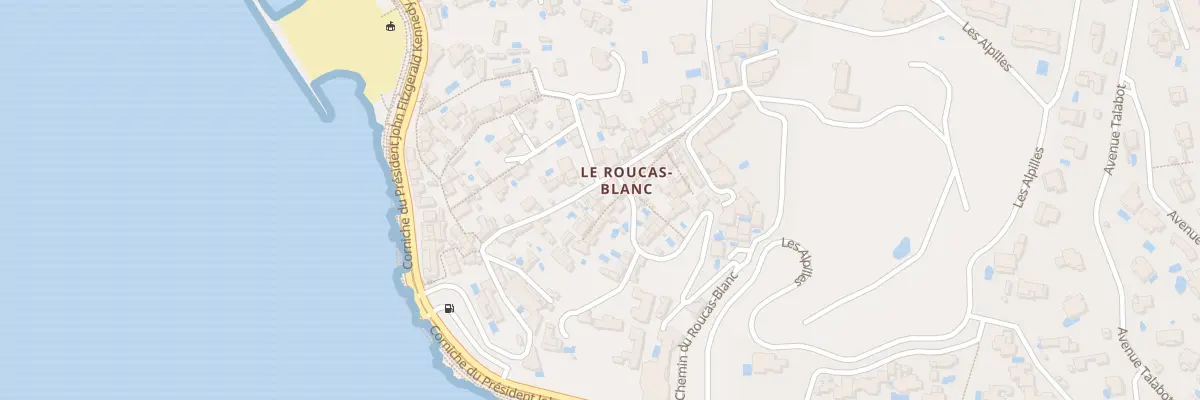 Plan du 3 Che de la Batterie du Roucas à Marseille 7e Arrondissement
