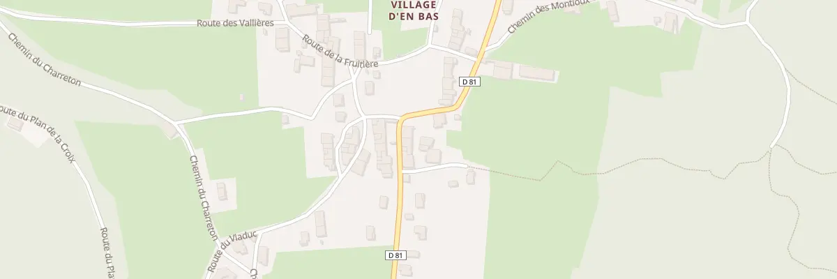 Plan du 391 Rte de Drom à Ramasse