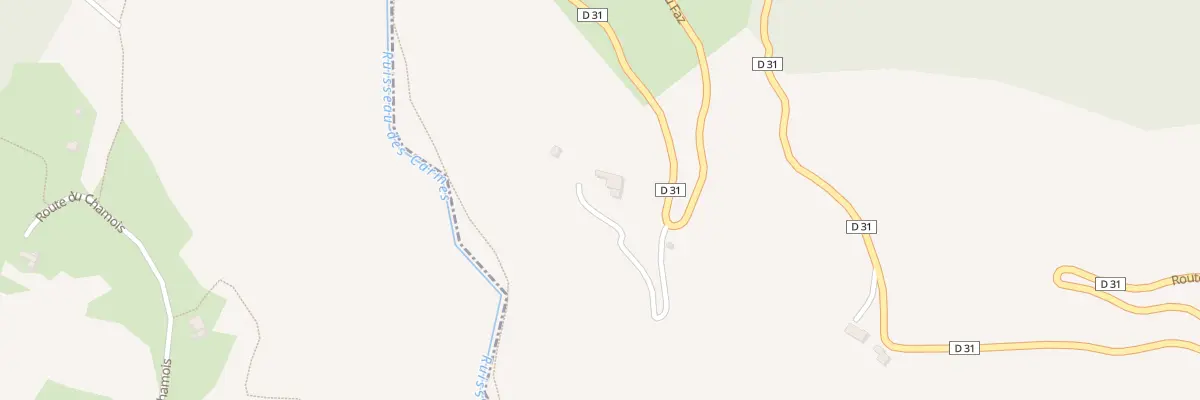 Plan du 960 Rte du Faz à Saint-Pierre-de-Chérennes