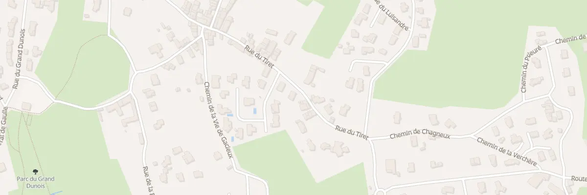 Plan du 166 Rue du Tiret à Ambérieu-en-Bugey