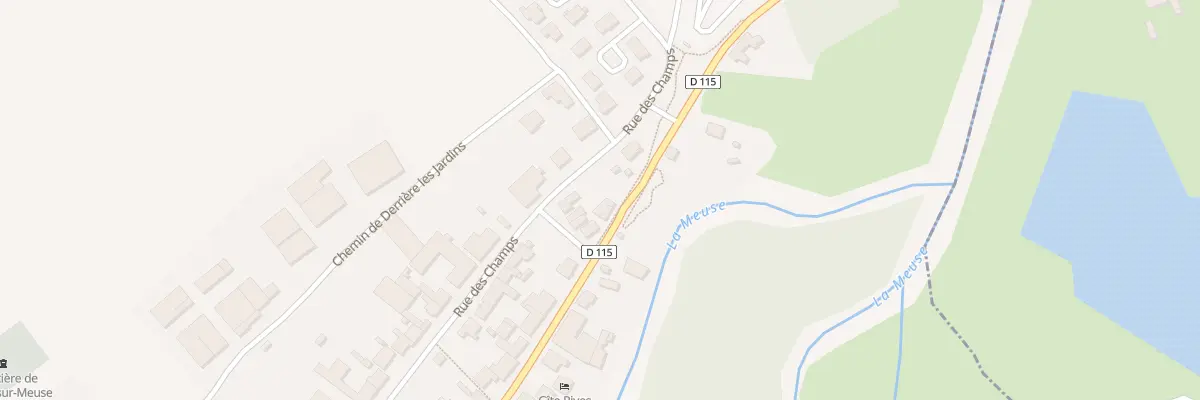 Plan du 6 Rue des Juifs à Charny-sur-Meuse