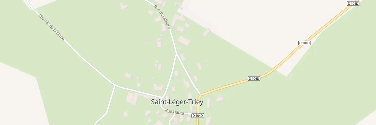 Plan du 6 Rue de Labarre à Saint-Léger-Triey