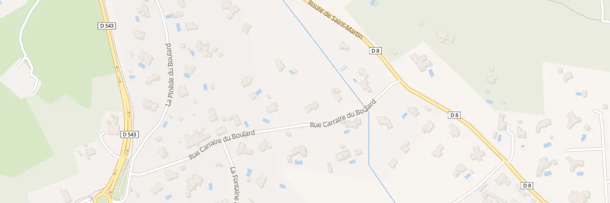 Plan du 118 Rue Carraire du Boulard à Cabriès