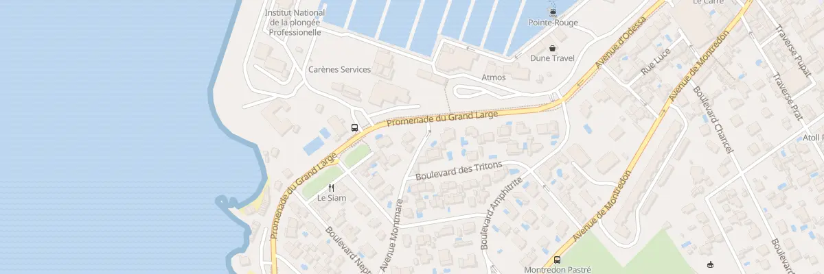 Plan du 13 Prom du Grand Large à Marseille 8e Arrondissement