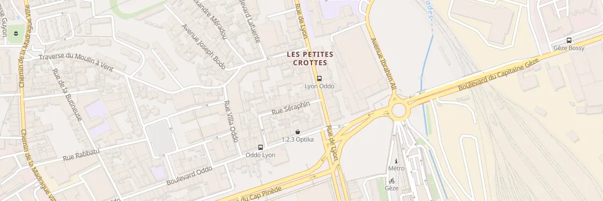 Plan du 6 Rue seraphin à Marseille 15e Arrondissement