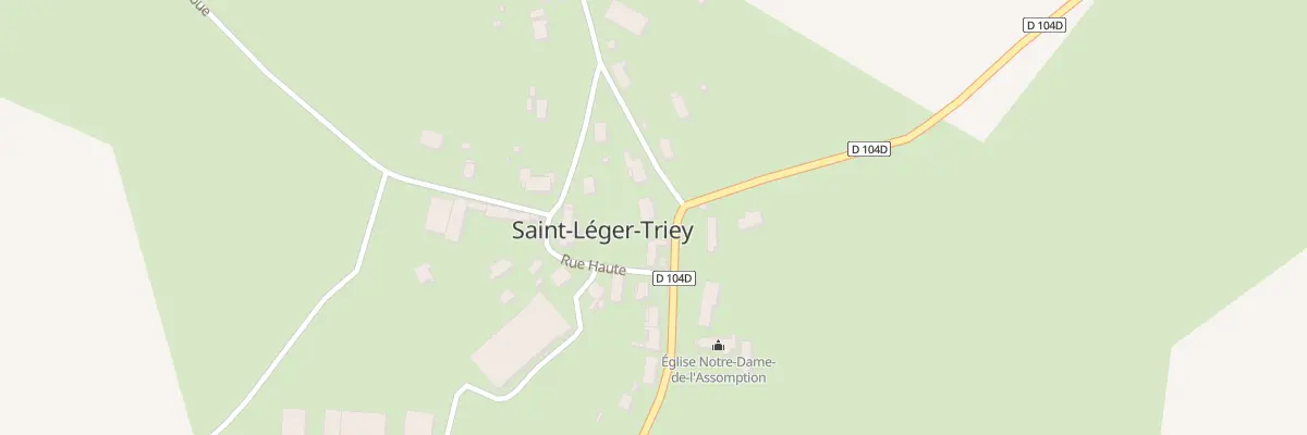 Plan du 1 Rue de Labarre à Saint-Léger-Triey