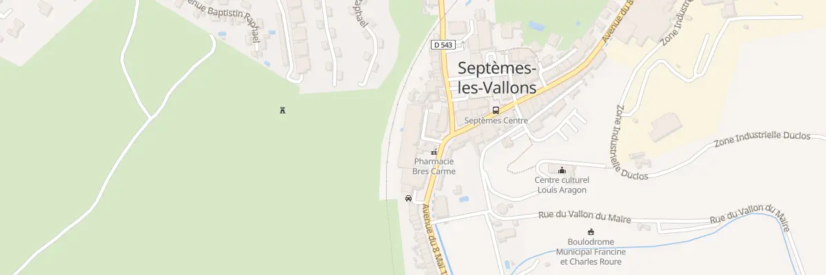 Plan du 151B Av du 8 Mai 1945 à Septèmes-les-Vallons
