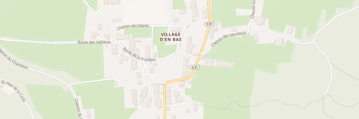 Plan du 312 Rte de Drom à Ramasse