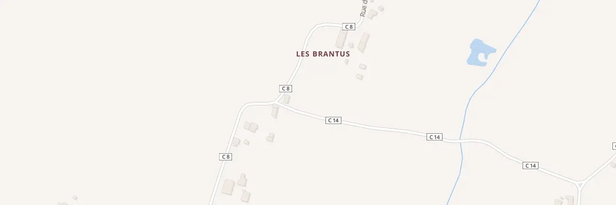 Plan du 855 Rue des Brantus à Chapelle-Voland