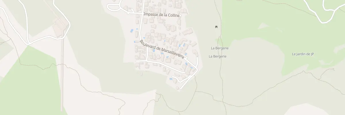 Plan du 84 Bd Marseille-Veyre à Marseille 8e Arrondissement