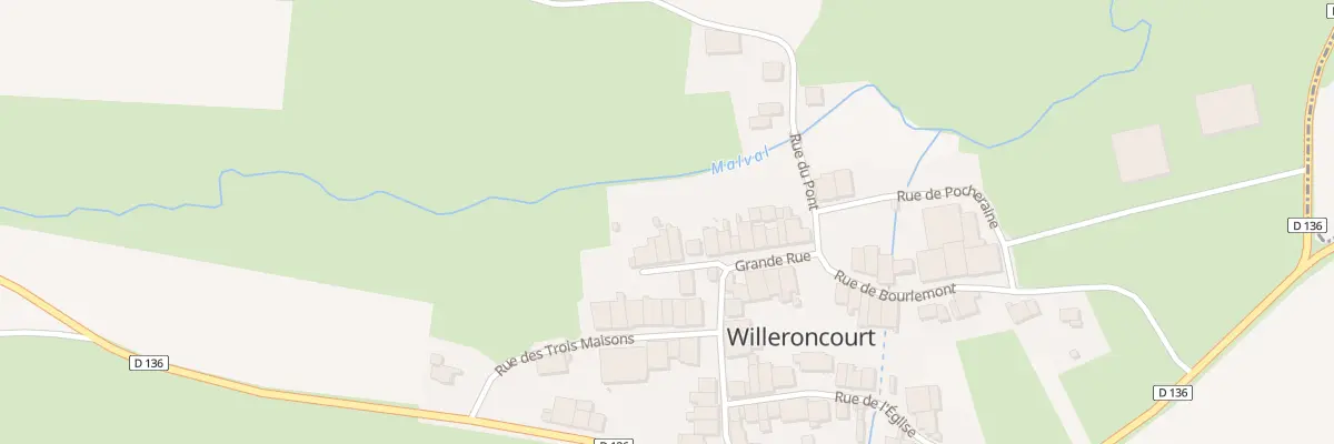 Plan du 6 Imp Charlotte à Willeroncourt