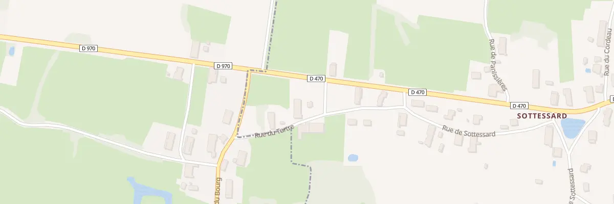 Plan du 8 Rue du Tartre à Cosges