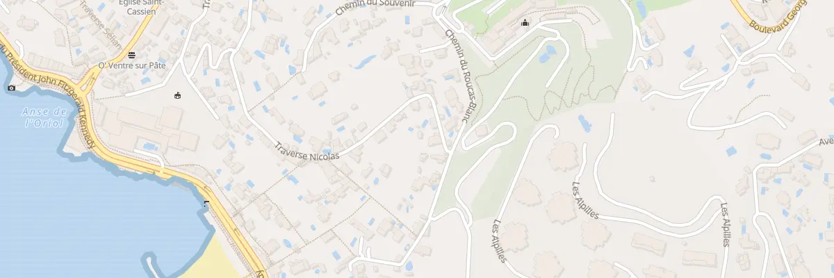 Plan du 72 Tra Nicolas à Marseille 7e Arrondissement