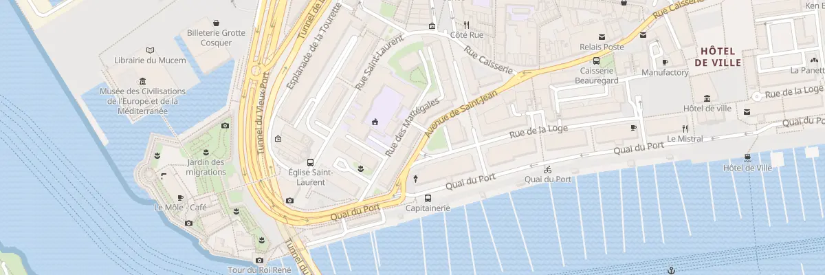 Plan du 23 Av Saint-Jean à Marseille 2e Arrondissement