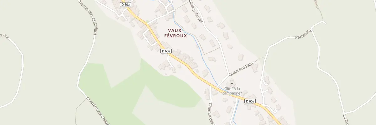 Plan du 411 Rue Principale Vaux Fevroux à Vaux-en-Bugey
