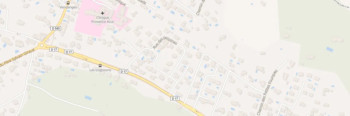 Plan du 41 Rue des Feissines les Fourques à Éguilles